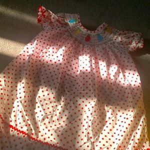 Kids smocked dress